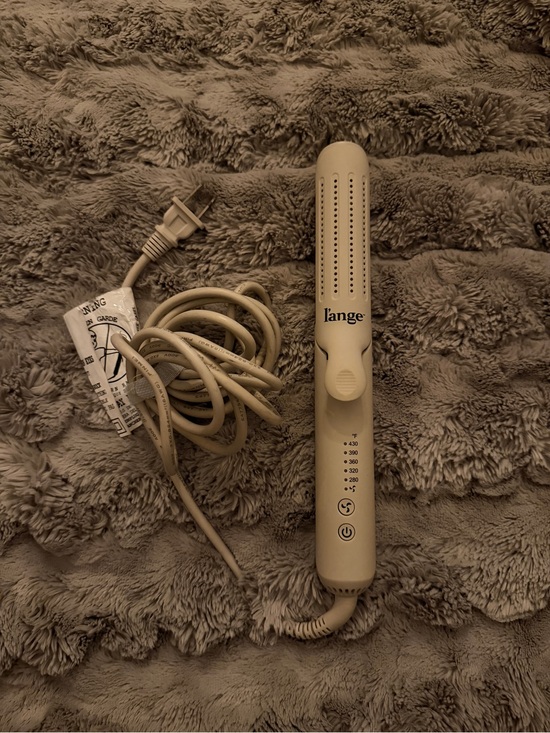 Lange Other - Lange Cream Ceramic Hair Straightening Brush